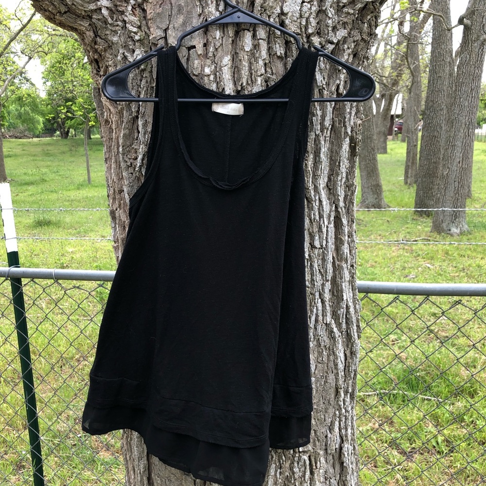 Altered State Black Flowy Tank